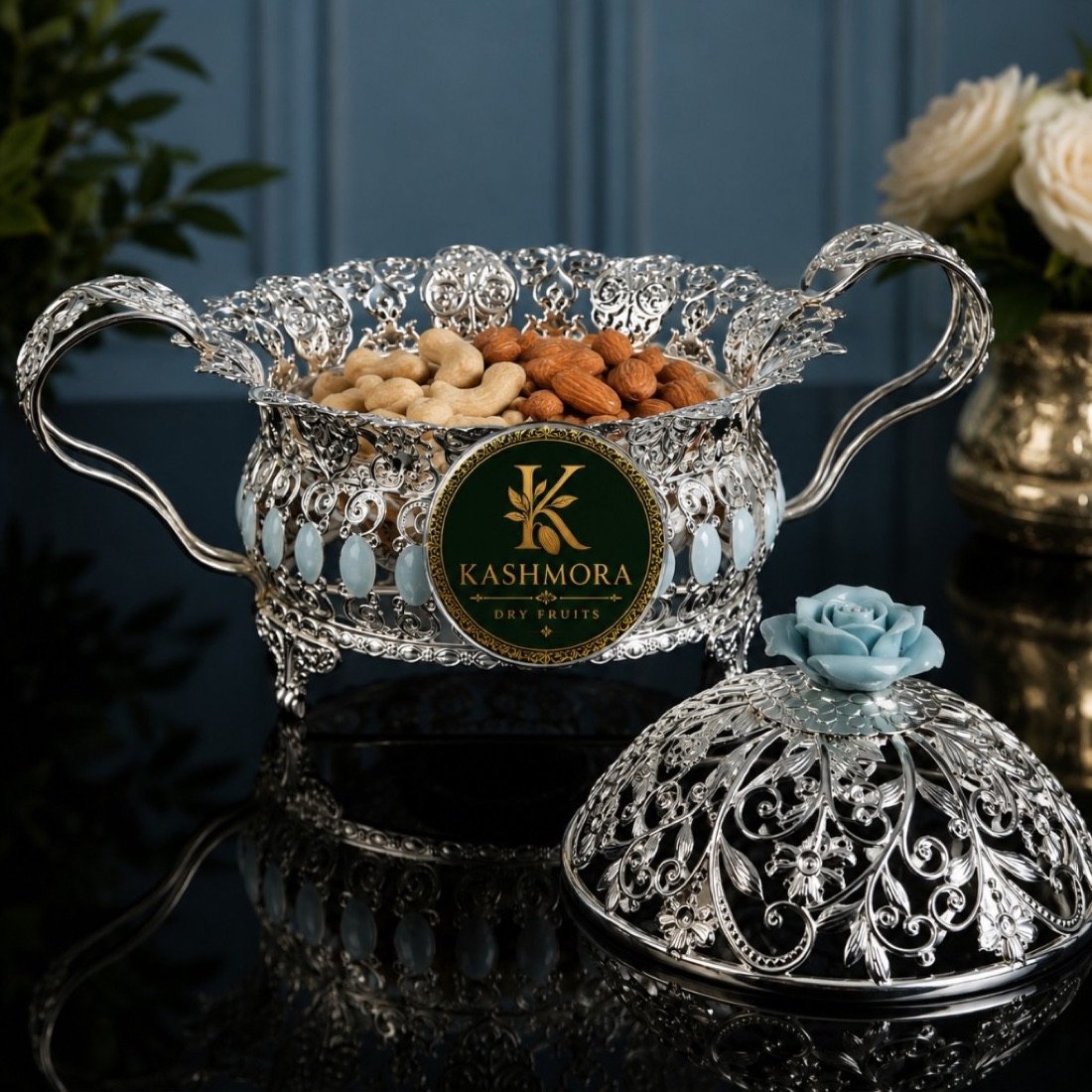 Silver Filigree Bowl