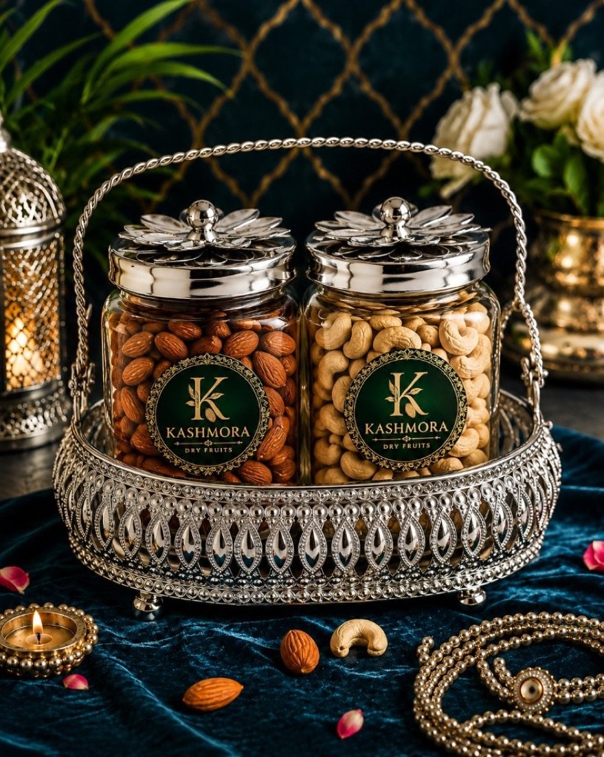Royal Silver Jar Set