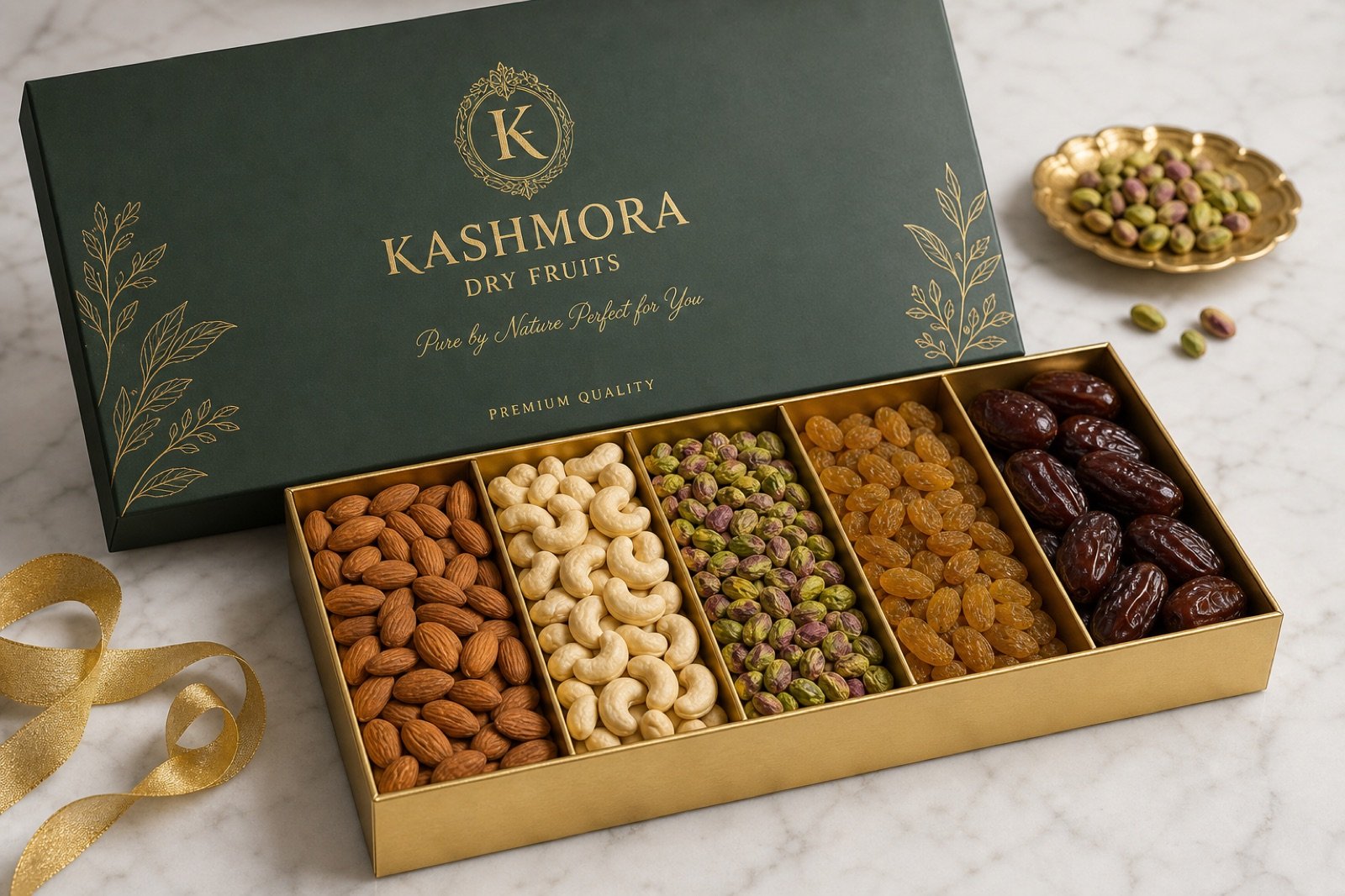 Kashmora premium dry fruit gift assortment